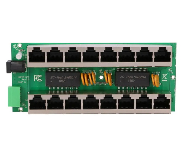 ExtraLink 8 Portowy Gigabit PoE Injector 8x 1000Mb/s RJ45, Mode B - 1541572 - zdjęcie 5